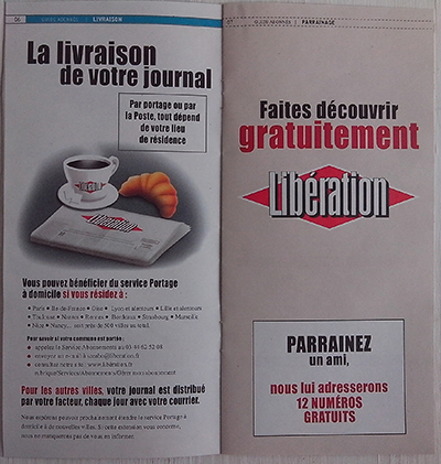 Plaquette Libération
