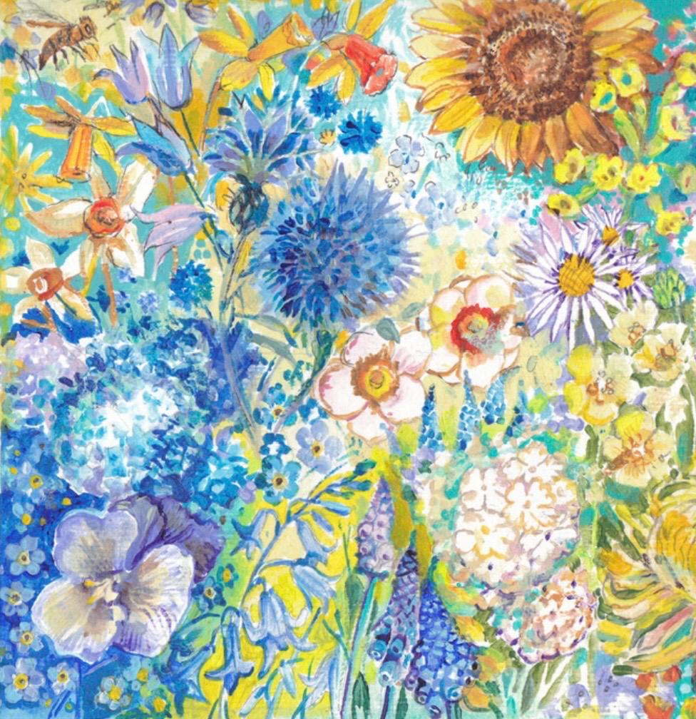 Timbre de la collection Splendeur florale