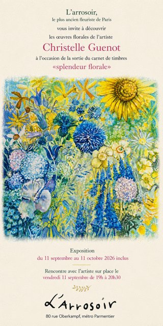 Exposition oeuvres florales